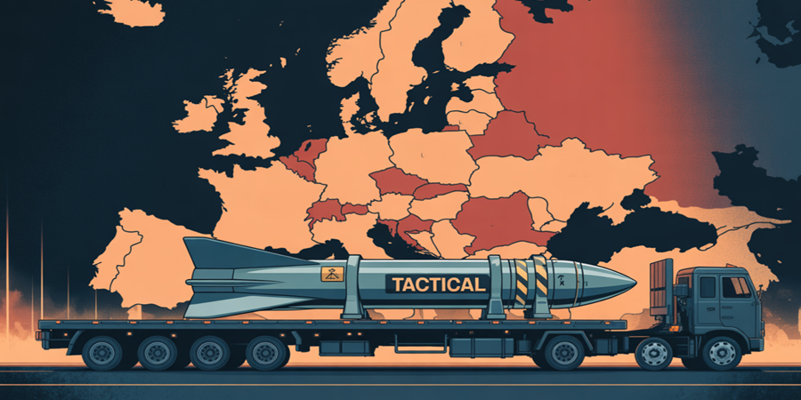 Especialistas temem que Putin recorra a armas nucleares táticas como forma de resposta aos ataques ucranianos em território russo./Ilustração Cortesia Editorial Ideia
