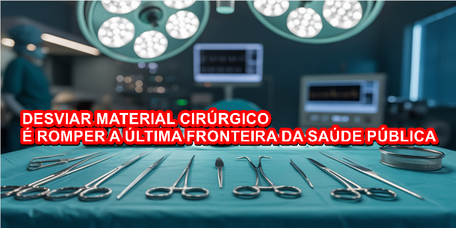 Operação desmontou esquema de venda de instrumentos cirúrgicos destinados ao descarte.